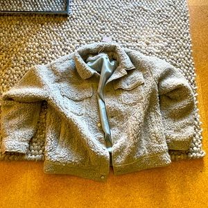 Smiley spray paint jacket